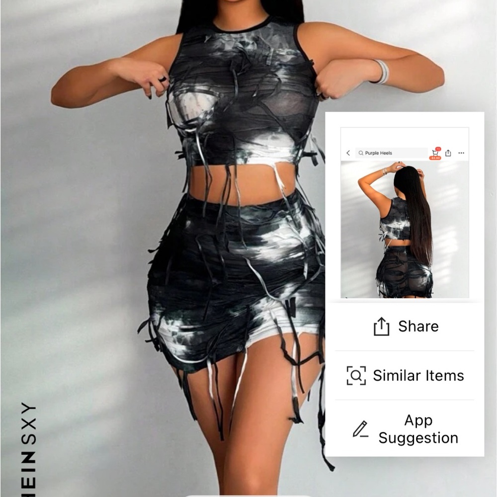 2 piece Shein outfit
